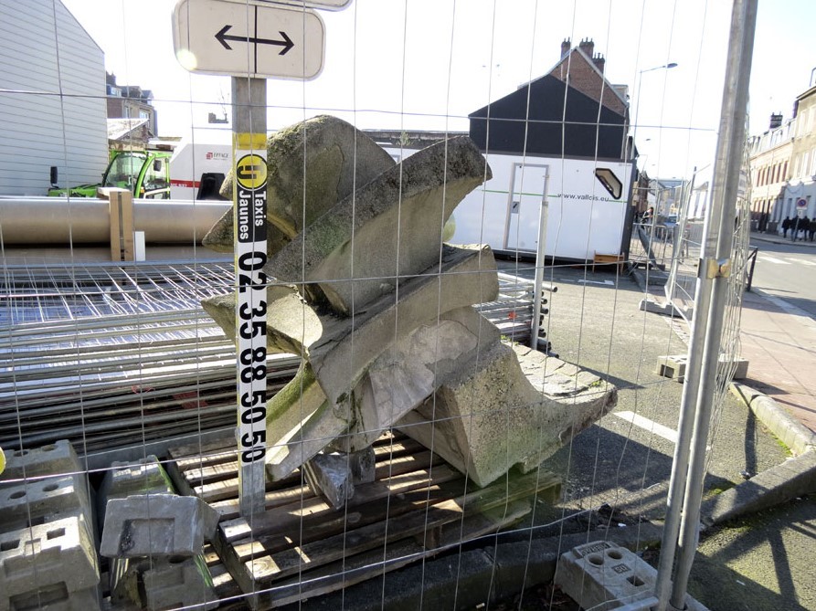 Sculpture de la fontaine Saint-Sever